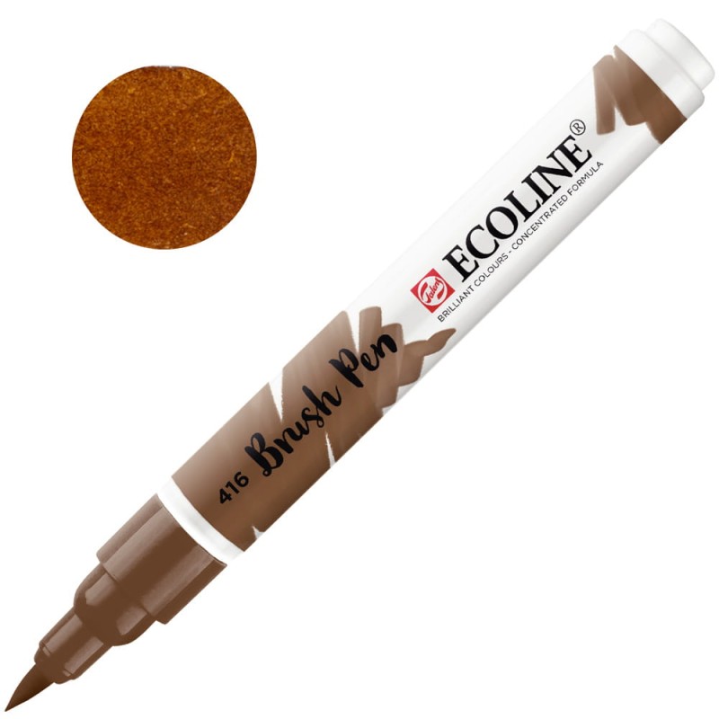 Marker Ecoline Brush Pen - 416 Sepia