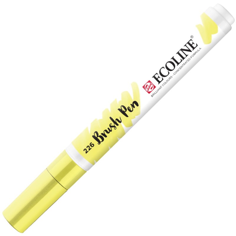 Marker Ecoline Brush Pen - 226 Pastel Yellow