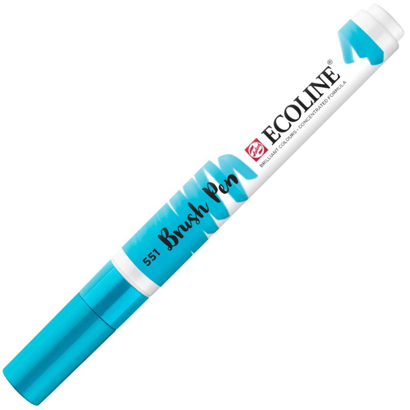 Marker Ecoline Brush Pen - 551 Sky Blue Light
