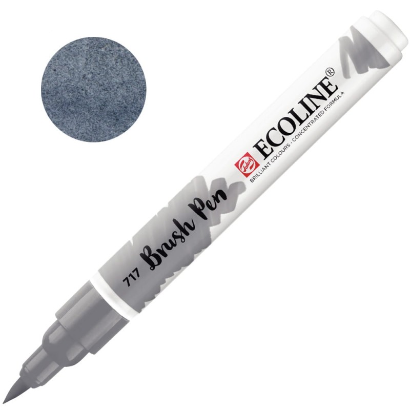 Marker Ecoline Brush Pen - 717 Cold Grey