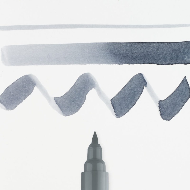 Marker Ecoline Brush Pen - 717 Cold Grey