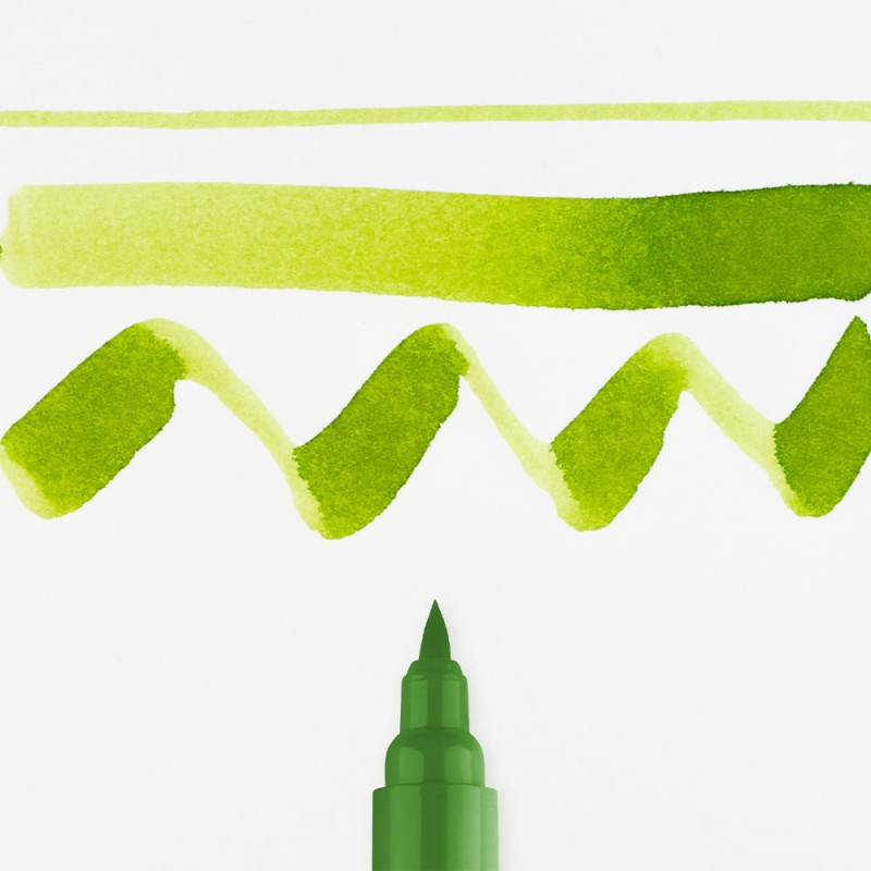 Marker Ecoline Brush Pen - 657 Bronze Green