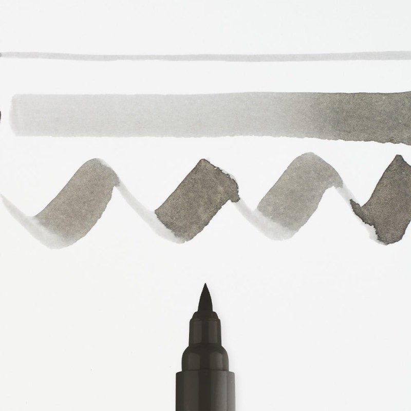 Marker Ecoline Brush Pen - 718 Warm Grey