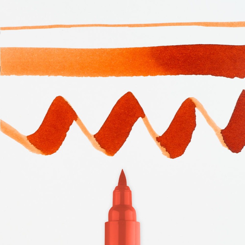 Marker Ecoline Brush Pen - 411 Burnt Sienna