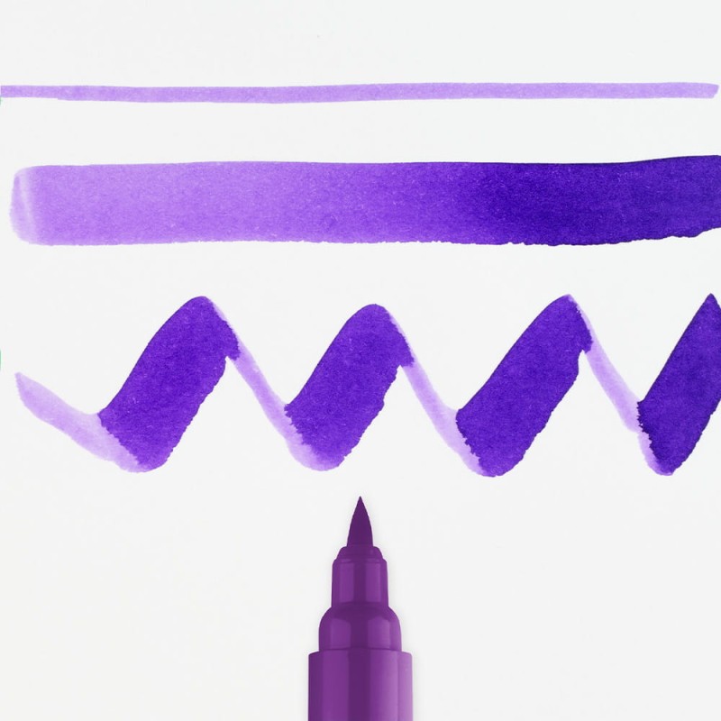 Marker Ecoline Brush Pen - 548 Blue Violet