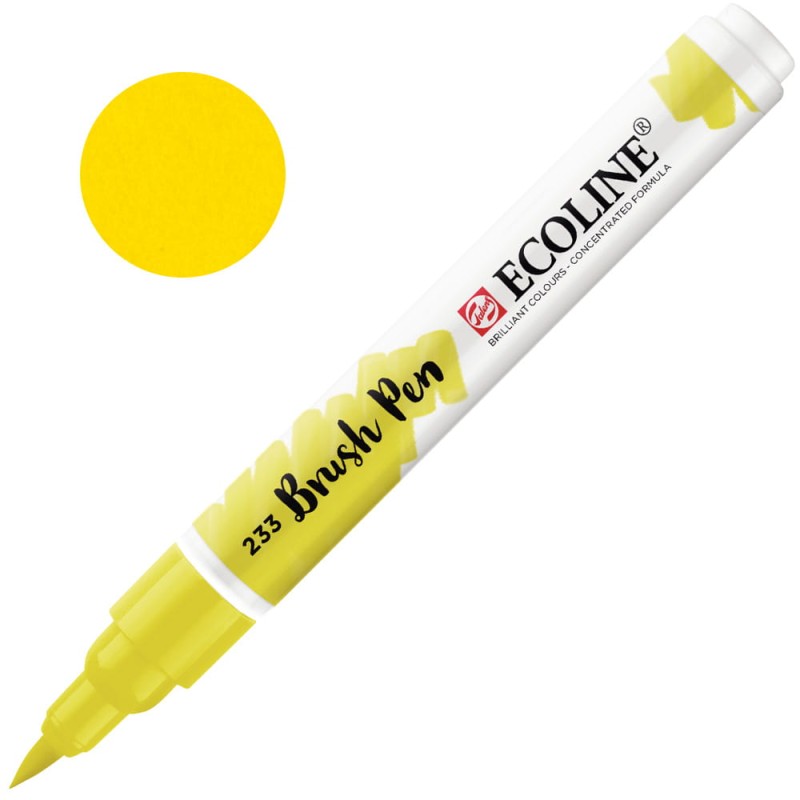 Marker Ecoline Brush Pen - 233 Chartreuse