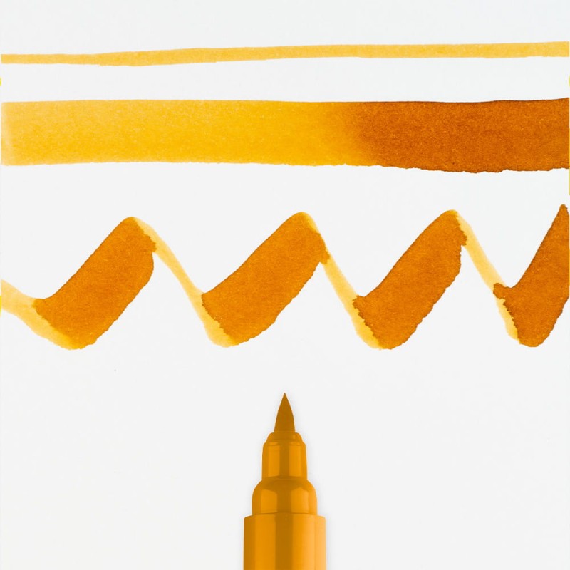 Marker Ecoline Brush Pen - 407 Deep Ochre