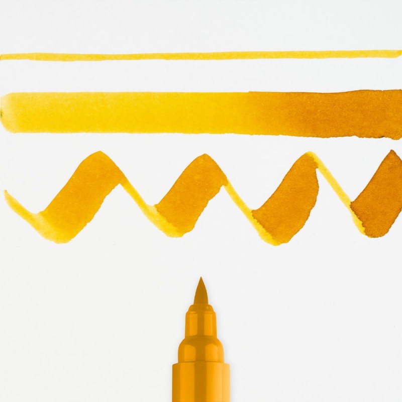 Marker Ecoline Brush Pen - 227 Yellow Ochre