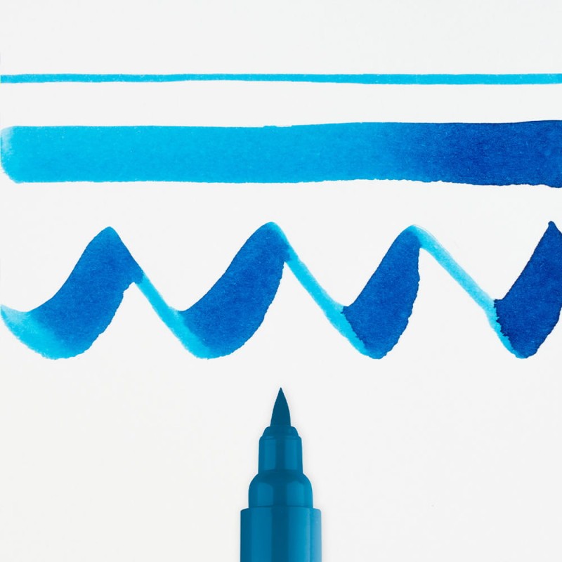 Marker Ecoline Brush Pen - 508 Prussian Blue