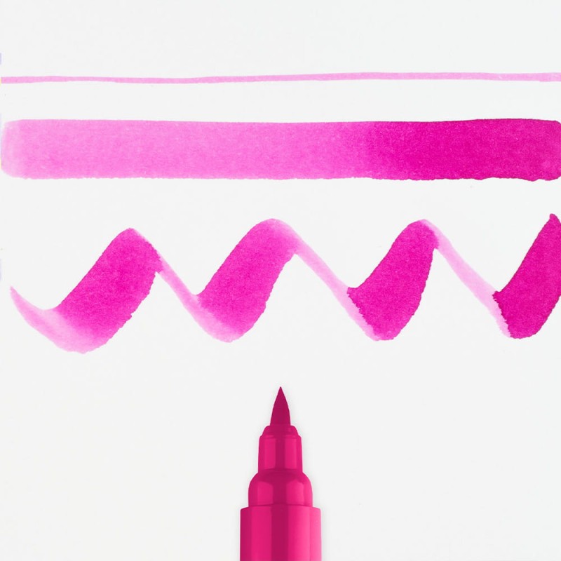 Marker Ecoline Brush Pen - 545 Red Violet