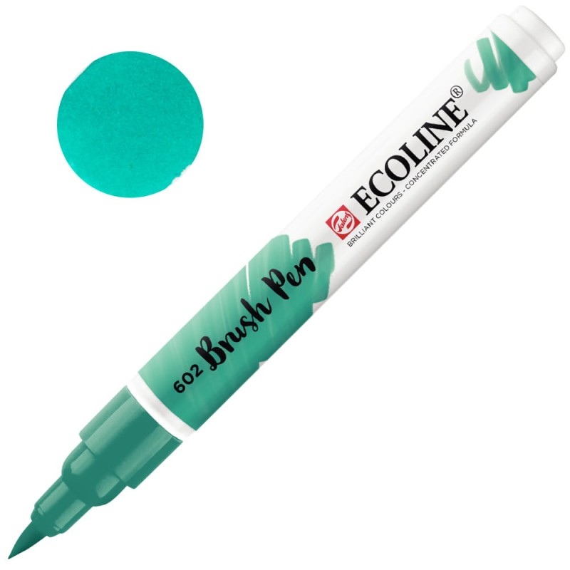 Marker Ecoline Brush Pen - 602 Deep Green