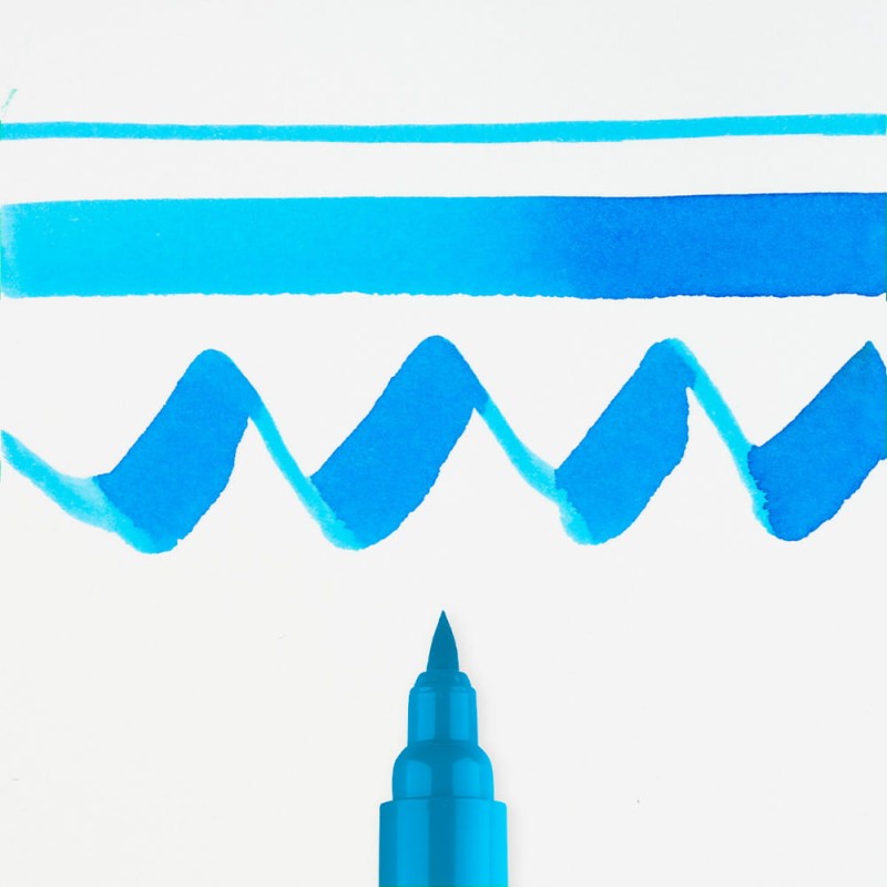 Marker Ecoline Brush Pen - 578 Sky blue