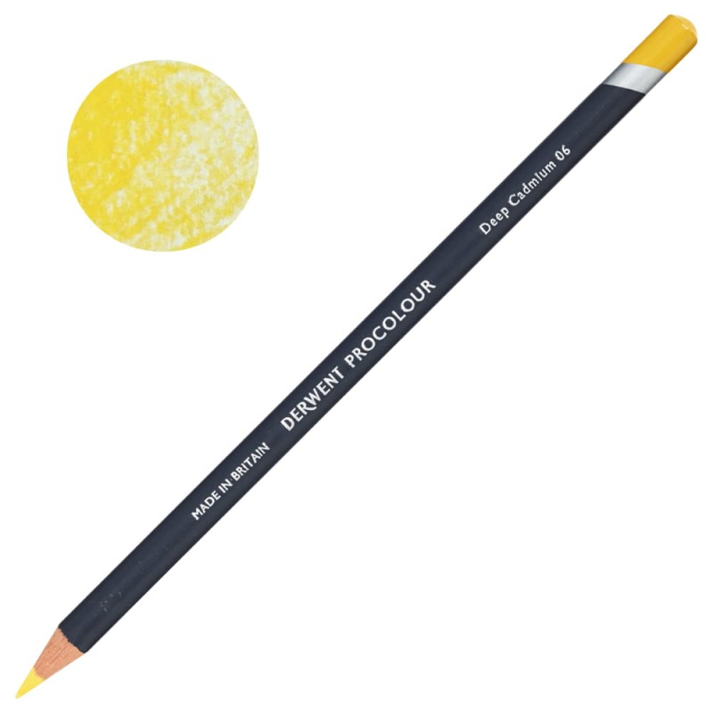 Kredka artystyczna Procolour Derwent - 06 Deep cadmium
