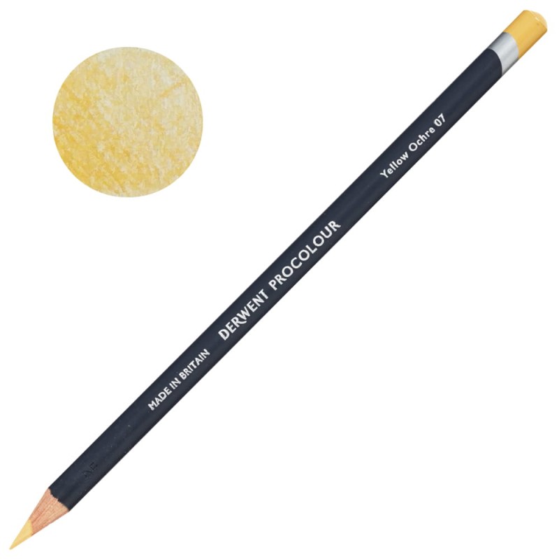 Kredka artystyczna Procolour Derwent - 07 Yellow Ochre