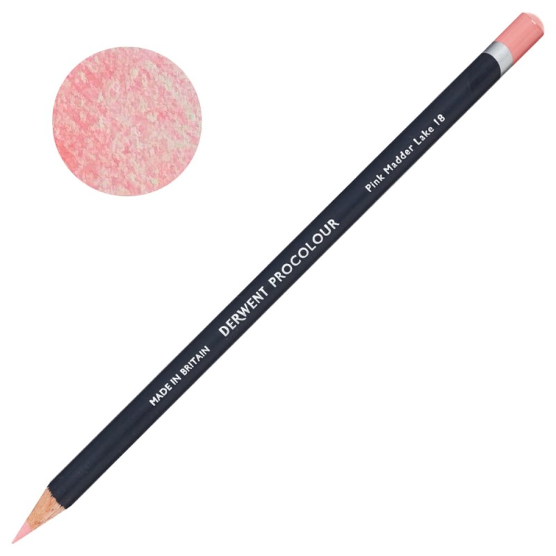Kredka artystyczna Procolour Derwent - 18 Pink Madder Lake