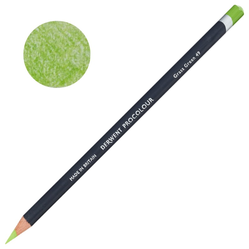 Kredka artystyczna Procolour Derwent - 49 Grass Green