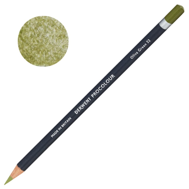 Kredka artystyczna Procolour Derwent - 52 Olive Green