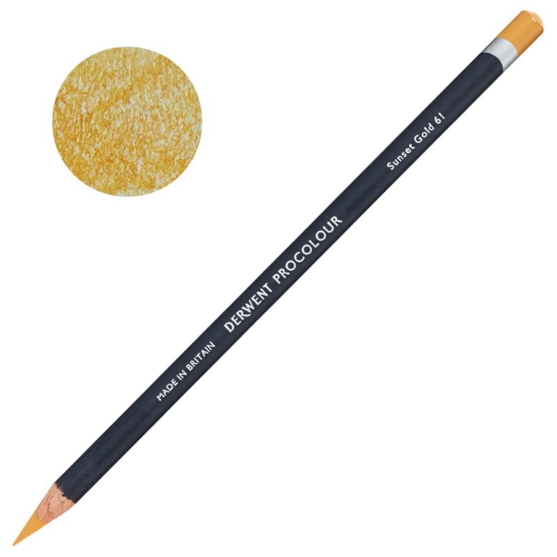 Kredka artystyczna Procolour Derwent - 61 Sunset Gold