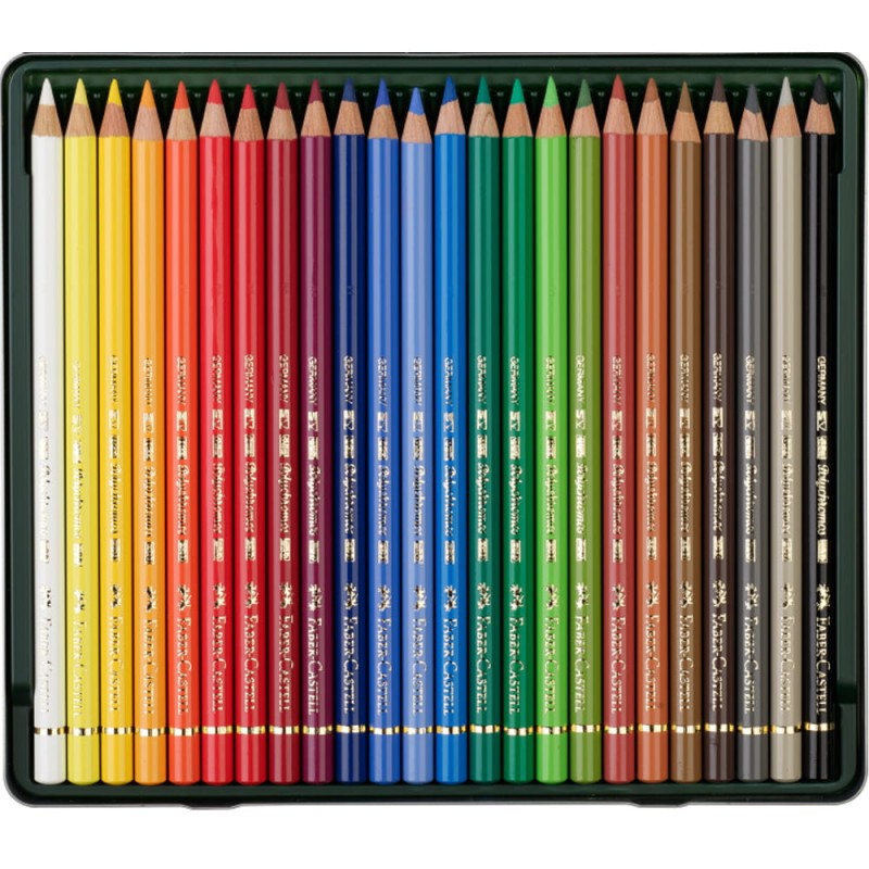 Zestaw Polychromos Faber Castell 24 kolory