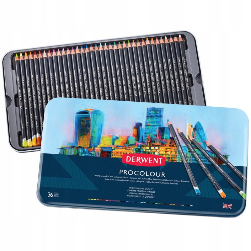 Zestaw kredek Derwent Procolour - 36 szt.