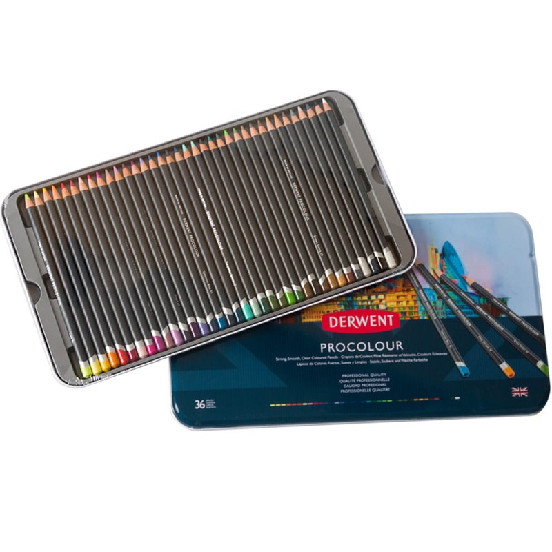 Zestaw kredek Derwent Procolour - 36 szt.
