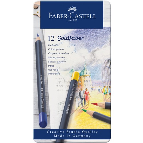 Zestaw kredek Faber-Castell Goldfaber 12 kolorów