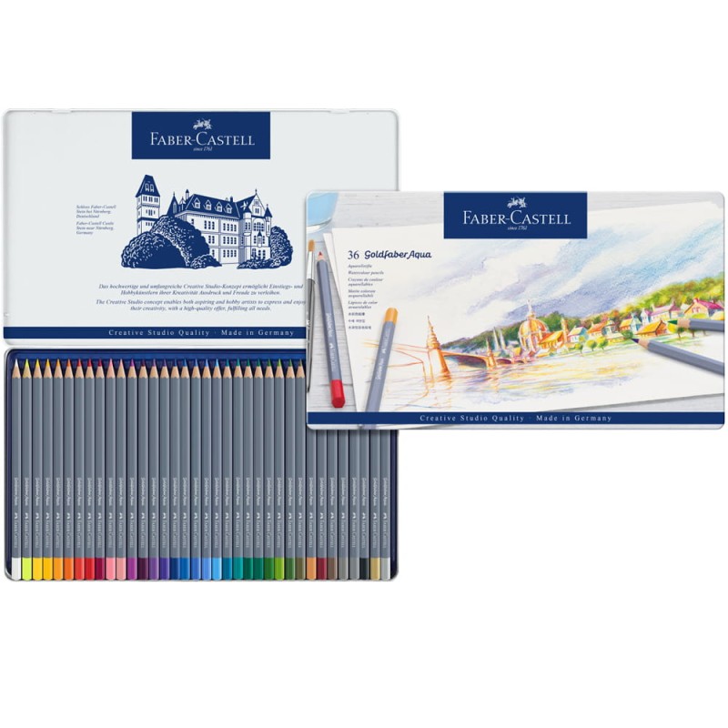 Zestaw kredek Goldfaber Aqua 36 szt. Faber Castell