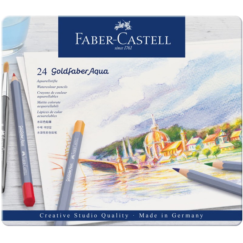 Kredki Goldfaber Aqua 24 szt. Faber Castell