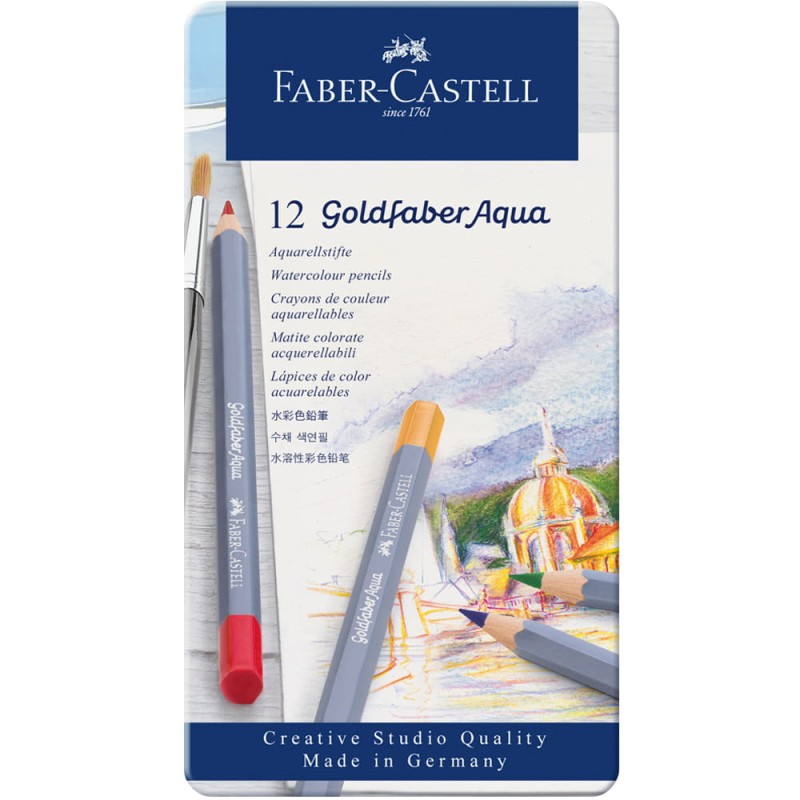 Kredki Goldfaber Aqua 12 szt. Faber Castell