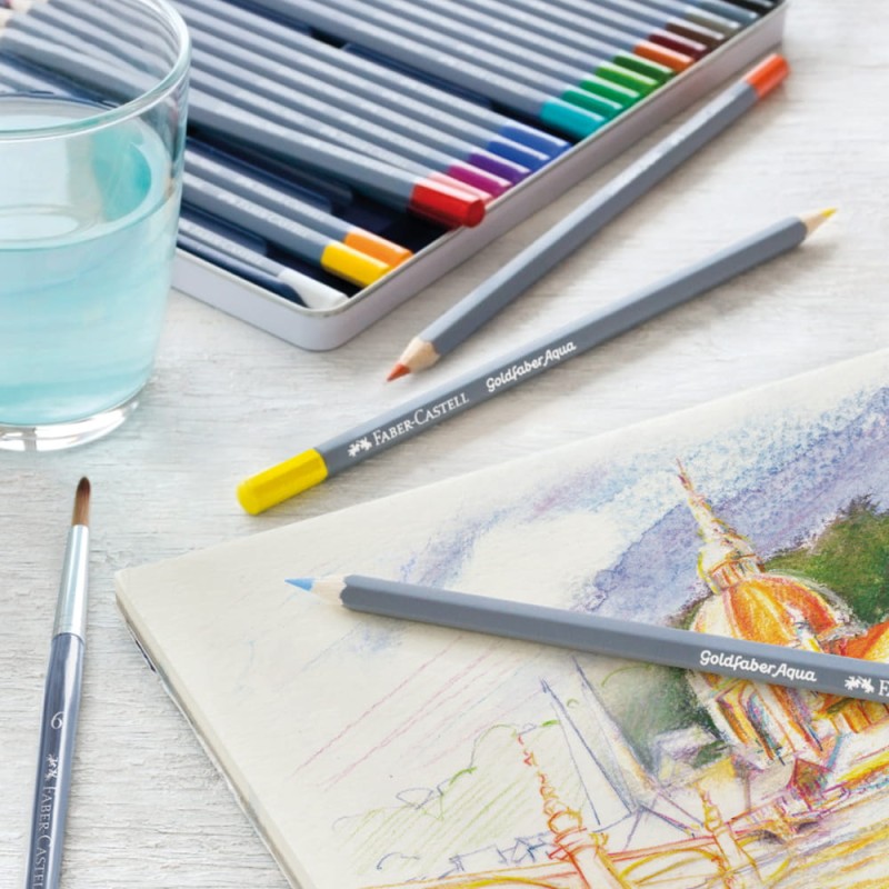 Kredki Goldfaber Aqua 12 szt. Faber Castell