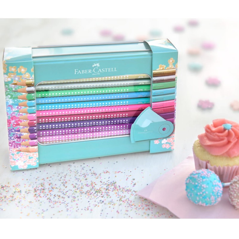 Kredki Sparkle 21 elementów Faber Castell