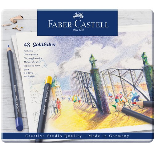Zestaw kredek Faber-Castell Goldfaber 48 kolorów