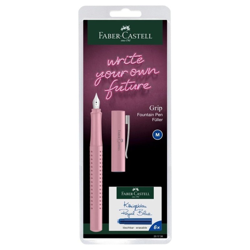 Pióro wieczne GRIP 2010 Faber-Castell - M Rose Shadows