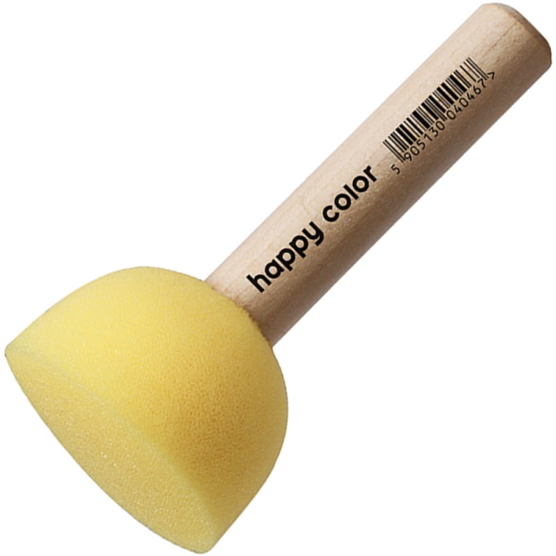 Pędzel gąbkowy do topowania 40 mm Happy Color.jpg