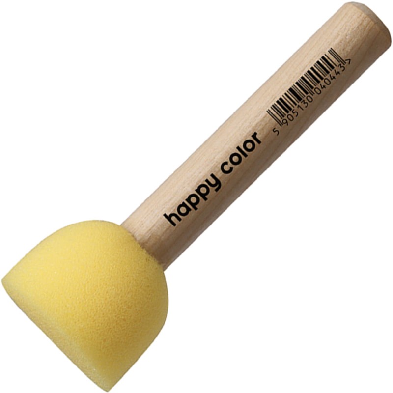 Pędzel gąbkowy do topowania 30 mm Happy Color