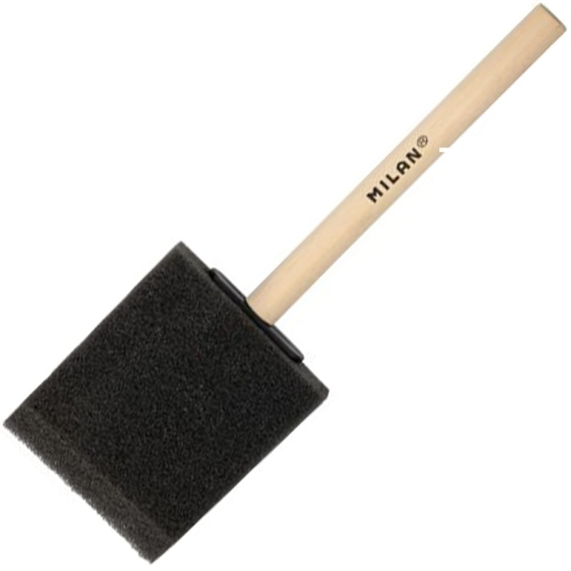 Pędzel gąbkowy płaski 50 mm Milan