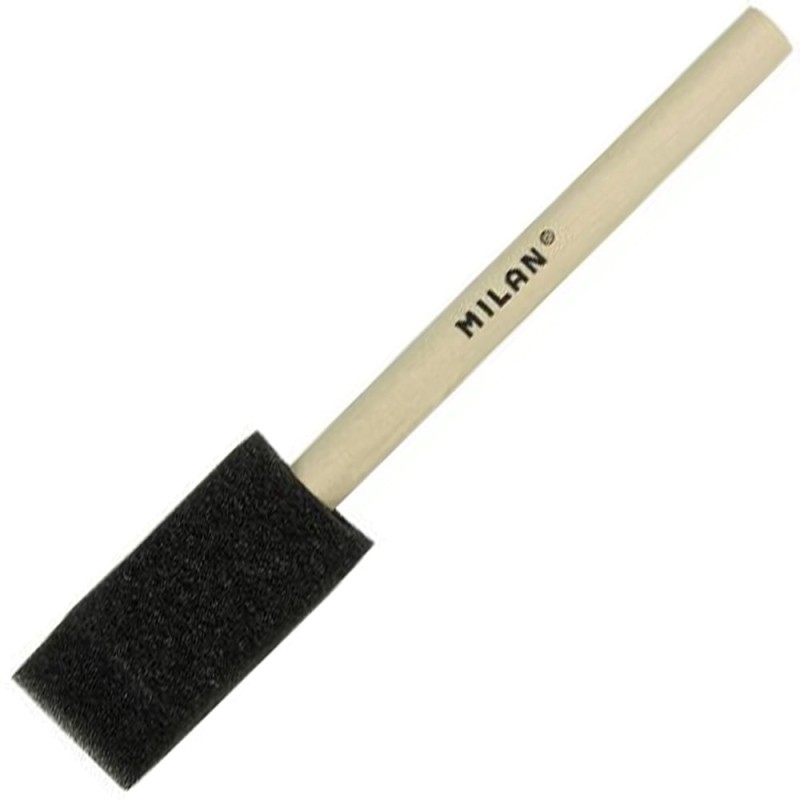 Pędzel gąbkowy płaski 25 mm Milan