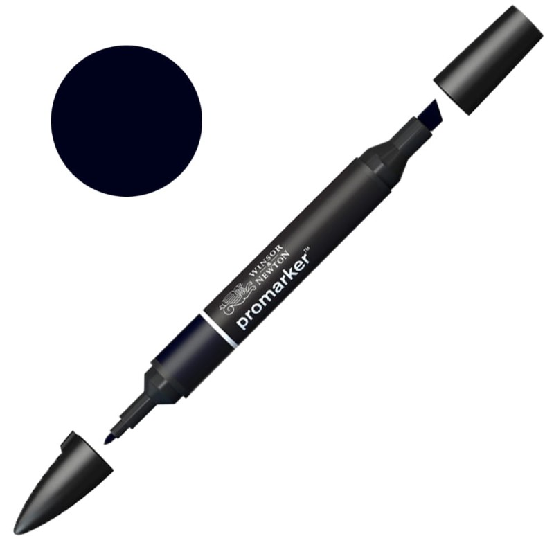 Marker Promarker Winsor & Newton - XBB Blue black