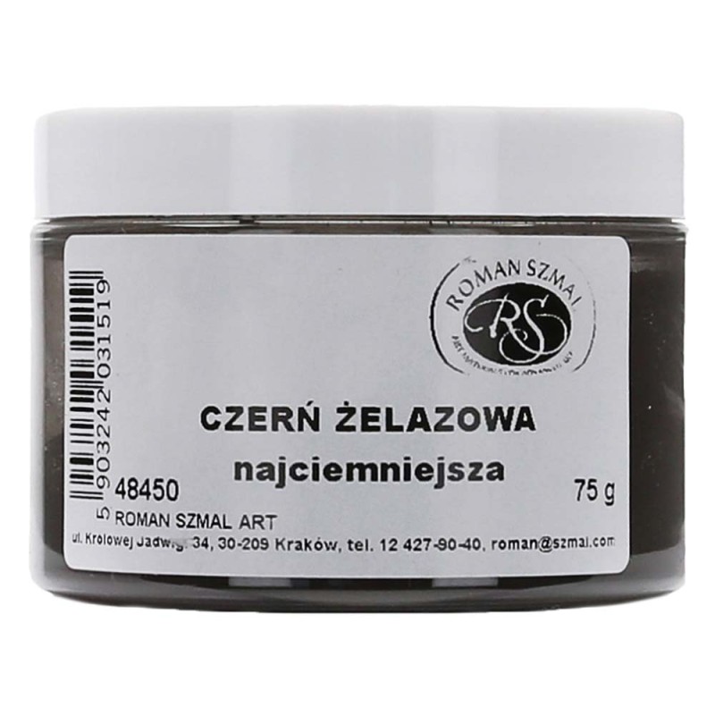 Pigment Czerń żelazowa najciemniejsza 75g 48450