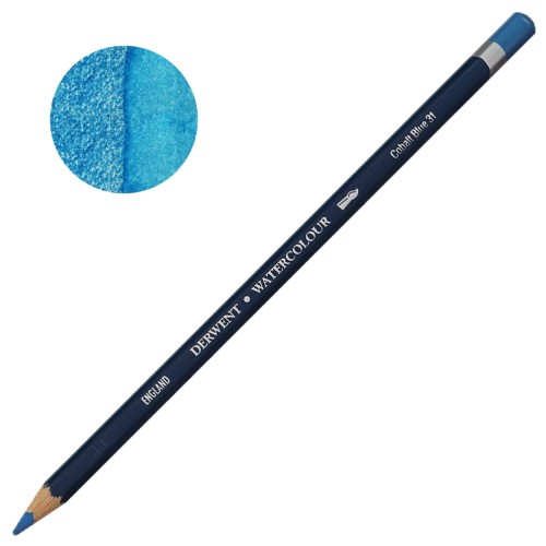 Kredka akwarelowa Derwent Watercolour - 31 Cobalt Blue