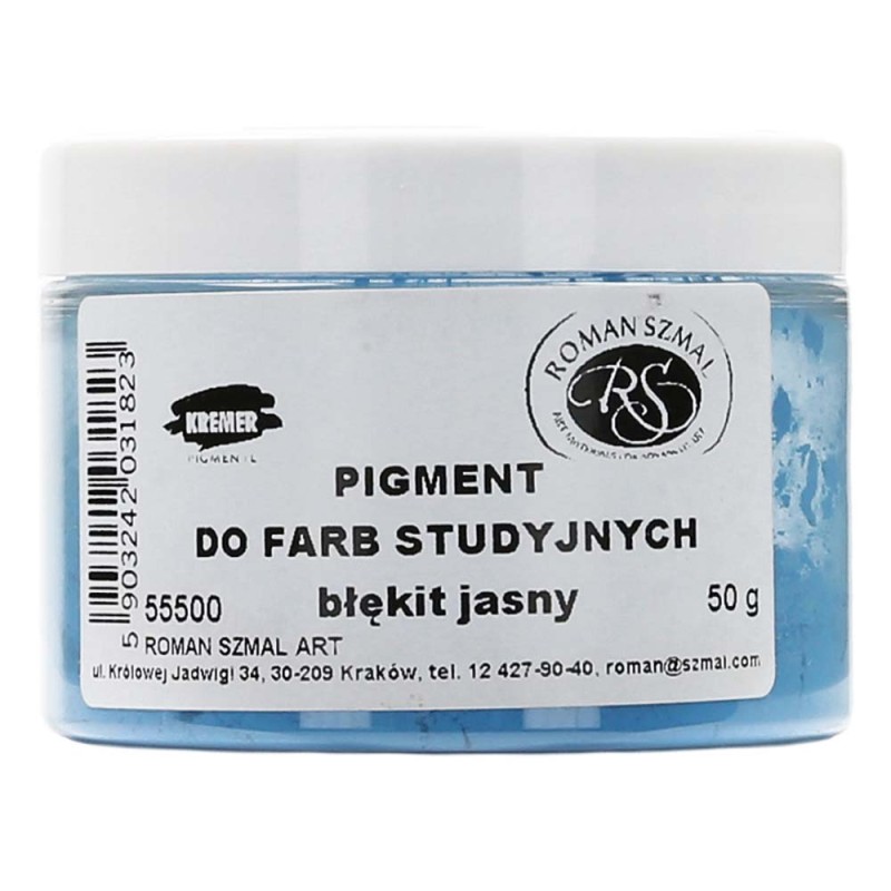 Pigment studyjny błękit jasny 50g 55500 Szmal