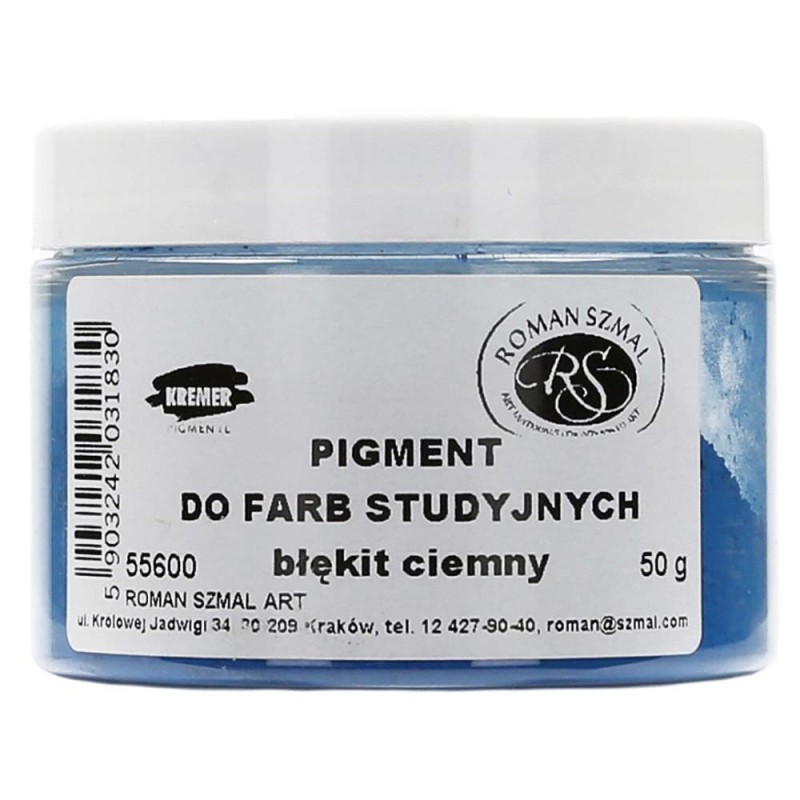 Pigment studyjny błękit ciemny 50g 55600 Szmal