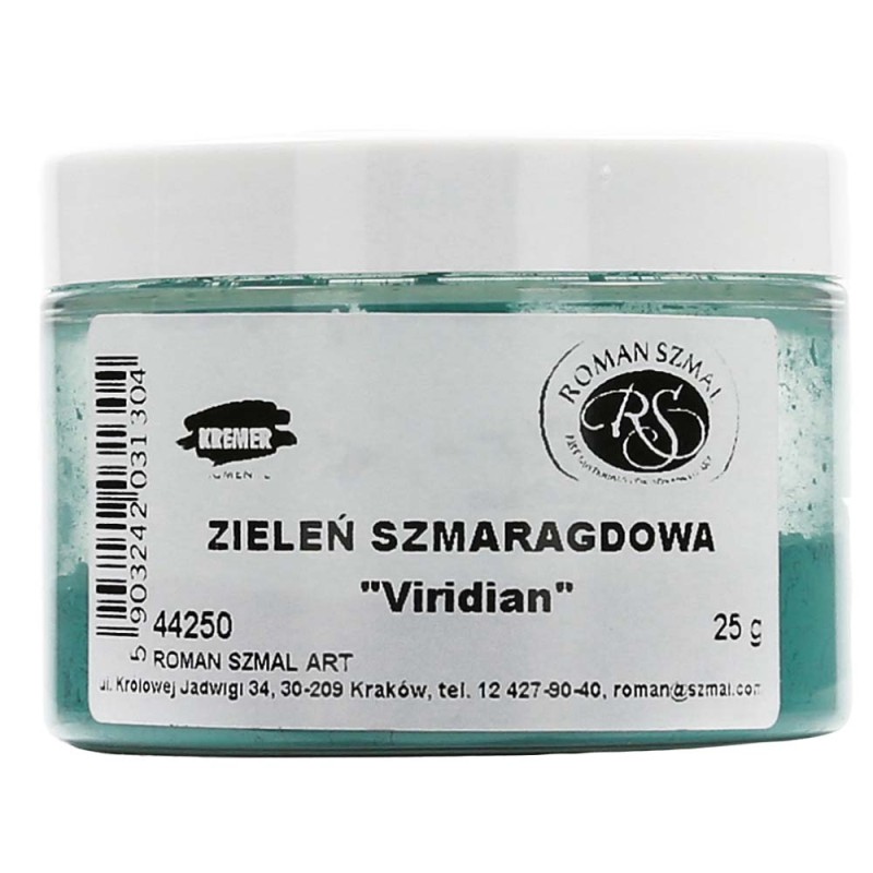 Pigment Zieleń szmaragdowa Viridian 25g 44250 Szmal