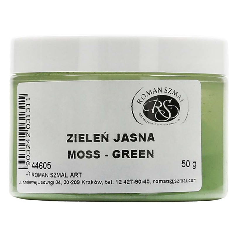 Pigment Zieleń jasna moss-green 50g 44605 Szmal