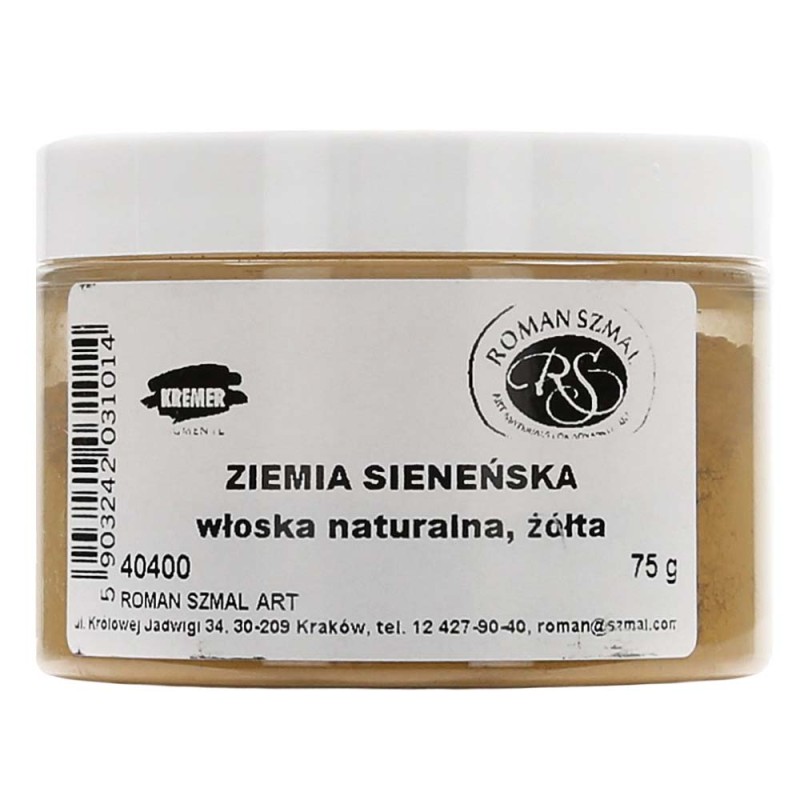 Pigment Ziemia sieneńska włoska 75g 40400 Szmal