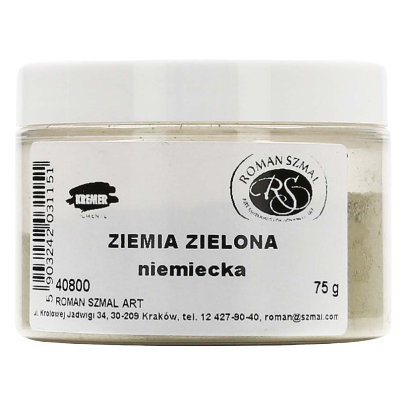 Pigment Ziemia zielona niemiecka 75g 40800 Szmal 03