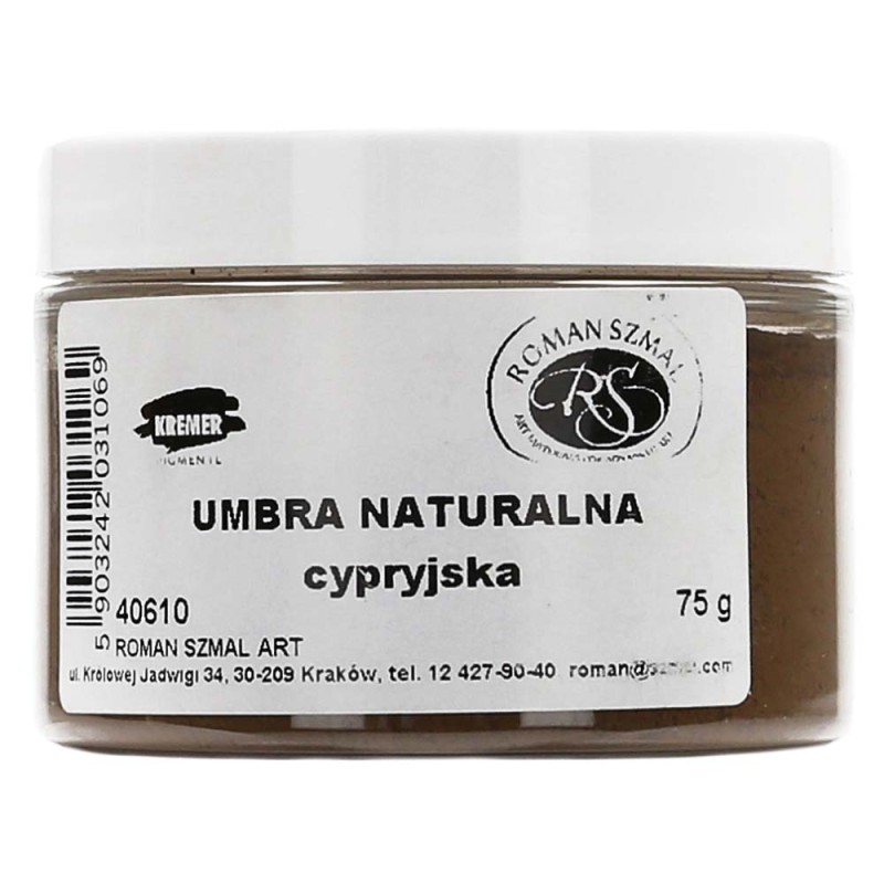 Pigment Umbra naturalna cypryjska 75g 40610 Szmal