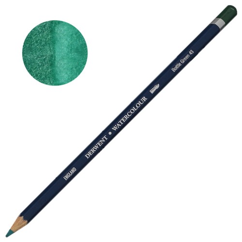 Kredka akwarelowa Derwent Watercolour - 43 Bottle Green