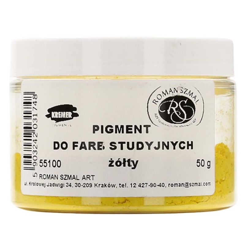 Pigment studyjny żółcień 50g 55100 Szmal