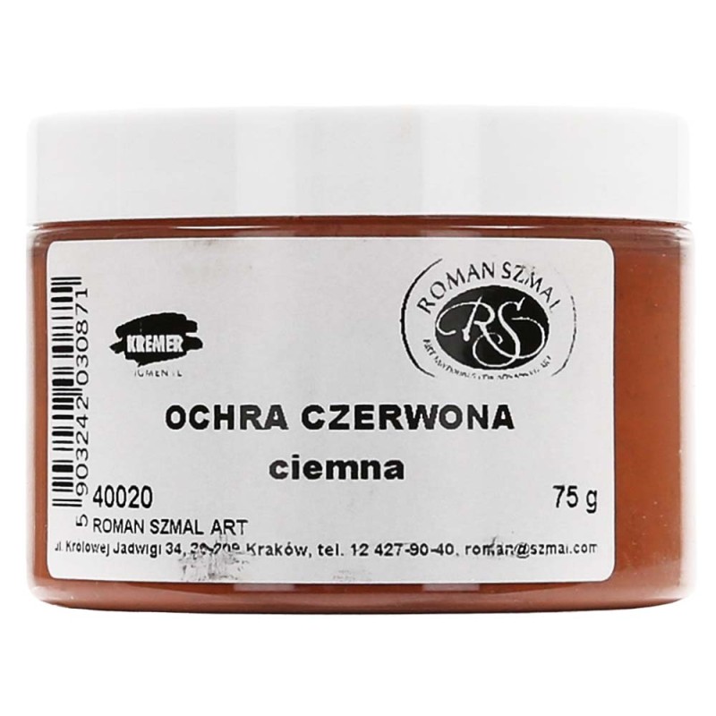 Pigment Ochra czerwona ciemna 75g 40020 Szmal